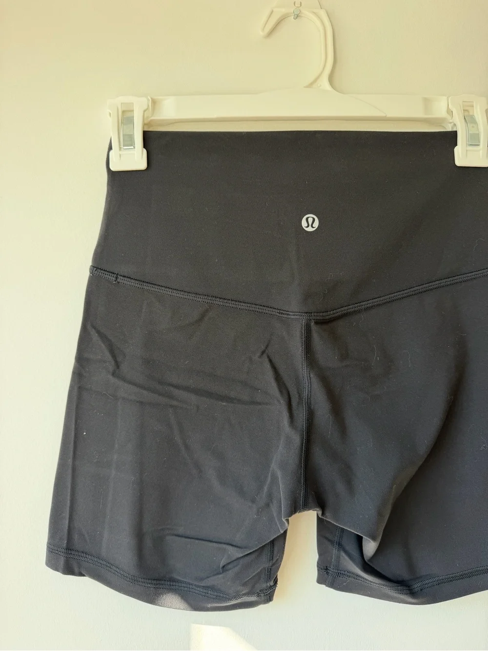 lululemon athletica Black High-Waist Bike Shorts